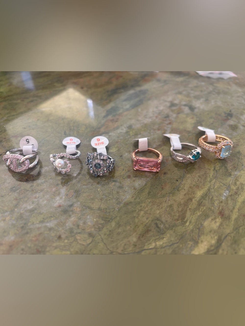 Bomb Party Ring Bundle Women's Fashion Jewelry